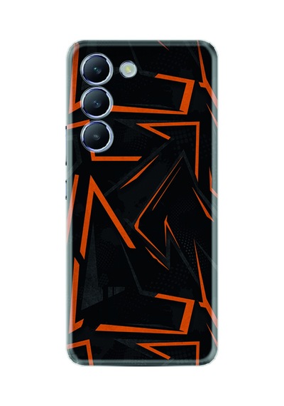 Realme 12 Lite Kılıf Silikon Desen Özel Seri Zigzaglar 1651