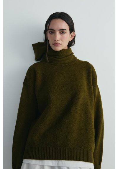 Suud Collection Haki Bella Oversize Kazak