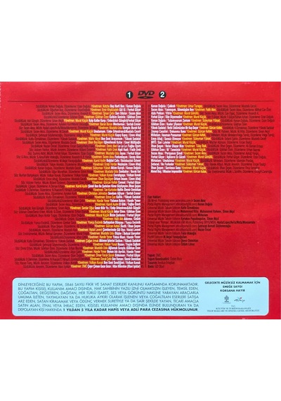 Plak Değildir Cd Dir Cd 64 Türkçe Pop Şarkı + 64 Türkçe Video K