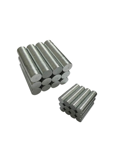 12 X 1 Mm Yuvarlak Neodyum Mıknatıs- 100 Adet