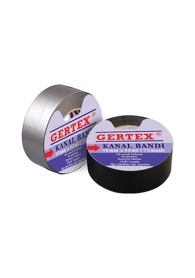 Gertex Kanal Bandı 48x40Mt Siyah