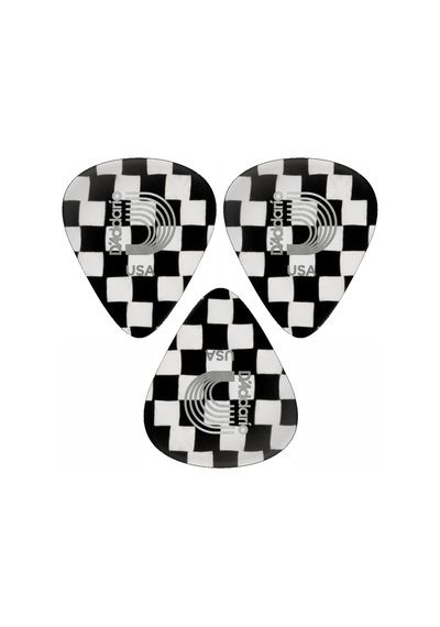 1ccb4 Gitar Penası 3 Adet 0,70 Mm. Dama Checkerboard
