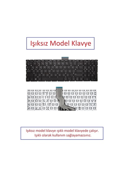 Notebook Klavye - Siyah-ışıksız - Pavilion - 15-bs036nt 2ct88ea, 15-bs037nt 2hn60ea, 15-bs038nt, 15-bs039nt 2qh51ea, 15-bs040nt 2qh52ea, 250 G6 2ev98es Muadili İle Uyumlu - Hp-064 Notebook Klavye - Siyah-ışıksız - Pavilion - 15-bs036nt 2ct88ea, 15-bs037nt 2hn60ea, 15-bs038nt, 15-bs039nt 2qh51ea, 15-bs040nt 2qh52ea, 250 G6 2ev98es Muadili İle Uyumlu - Hp-064