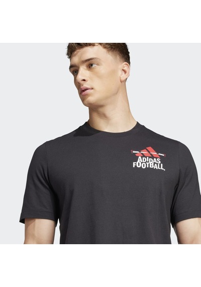 Adidas Jd8216 Fun Slogan G T Erkek T-shirt Siyah