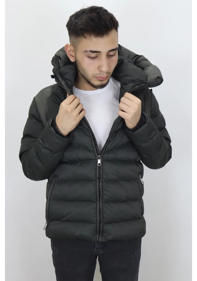 Rodrigo Dmctekstil Erkek Haki Yeşil Kapüşonlu Spor Kesim Rahat Kalıp Kolları Lastikli Kışlık Mont Rodrigo Dmctekstil Erkek Haki Yeşil Kapüşonlu Spor Kesim Rahat Kalıp Kolları Lastikli Kışlık Mont