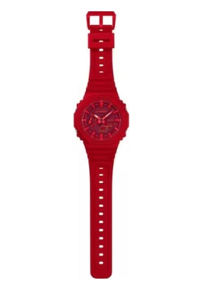 Casio Ga-2100-4adr Erkek Kol Saati Kırmızı