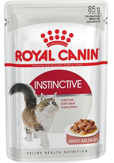 Royal Canin Gravy Soslu Instinctive Yetişkin Kedi Konservesi 85gr