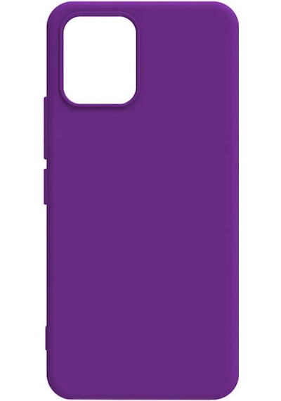 Realme 8 Kılıf Esnek Ve Hafif Yapılı Soft Touch Premium Silikon Kapak Ryc/biye Mor