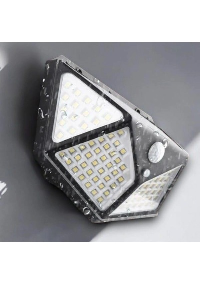 Yx-100 100 Led Solar Bahçe Aydınlatma Lambası Hareket Sensörlü 3 Modlu