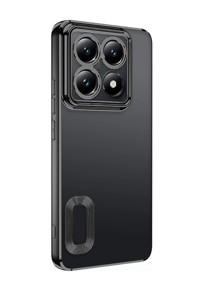 Xiaomi 14t Pro Kılıf Kamera Korumalı Logo Gösteren Zore Omega Kapak