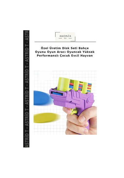 Özel Üretim Disk Seti Bahçe Oyunu Oyun Aracı Oyuncak Yüksek Performanslı Çocuk Evcil Hayvan