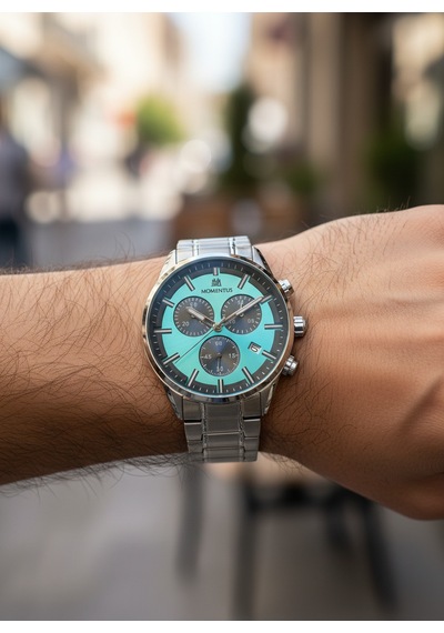 Momentus Gümüş Çelik Kordon Erkek Kol Saati Sc380s-10ss Gümüş