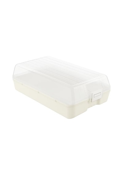 Şeffaf Kapaklı Buzdolabı Düzenleyici Kutu 32x18 Cm Pratik Gıda Organizeri 0