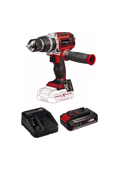 Einhell TP-CD 18/60 Lİ-İ BL Darbeli Matkap +2,5 Akülü Vidalama Makinesi