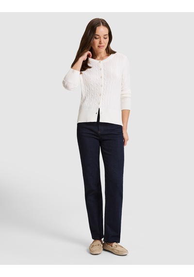 Pierre Cardin Beyaz Regular Fit Triko Hırka 50331467 Vr013
