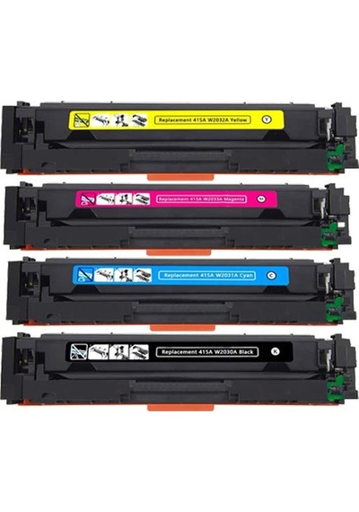 Proprint Hp 415X Uyumlu Toner Seti Çipsiz-W1Y45A-W1A77A