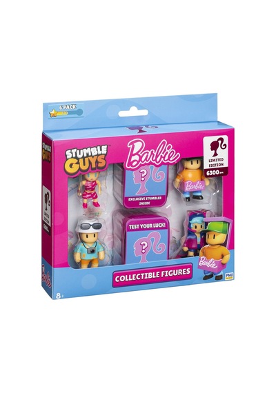 Pmı Sgb2060 Stumble Guys Barbıe Figür 6lı Set