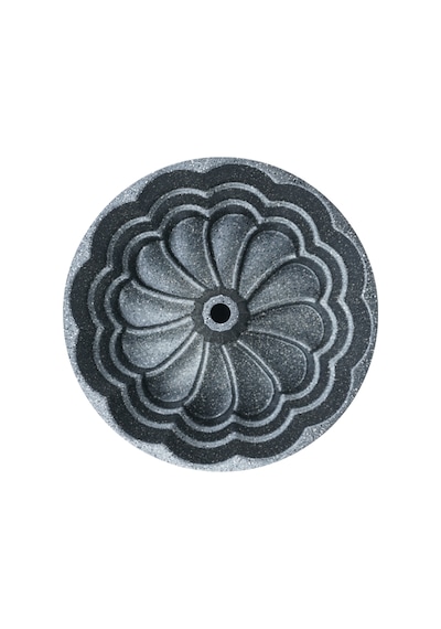 Flora Döküm Kek Kalıbı 26cm Antrasit Antrasit