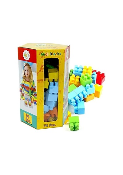 Parstek 74 Parça Karton Kutuda Midi Blok