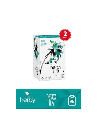 Herby Tea Karışık Bitki Süzen Poşet Çay 2'li 20 x 2 G