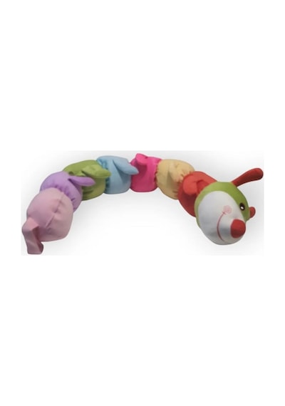 Rengarenk Peluş Tirtil Yastik 75 Cm Kaliteli