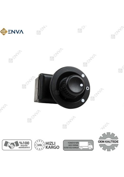 Renault Modus Ayna Ayar Düğmesi Anahtarı Katlanmaz 2005-2009