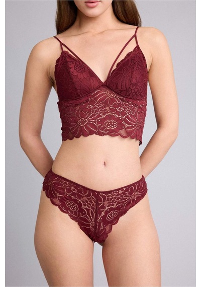 Defacto Dantelli Dantel Brazilian Külot G7768ax26spbr115 Bordo-br115