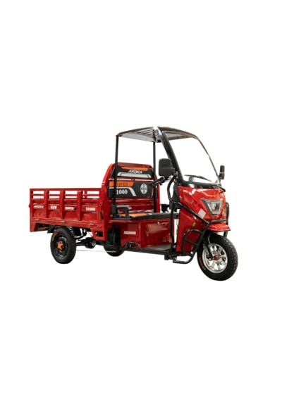 Ar10000 New Moped Kabinli Kırmızı
