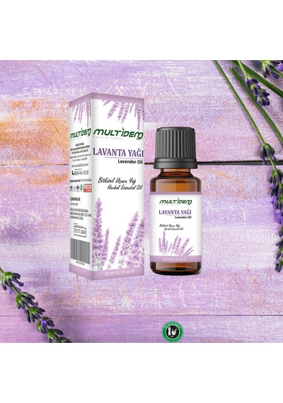 Multidem Lavanta Uçucu Bitkisel Yağı 20 ML
