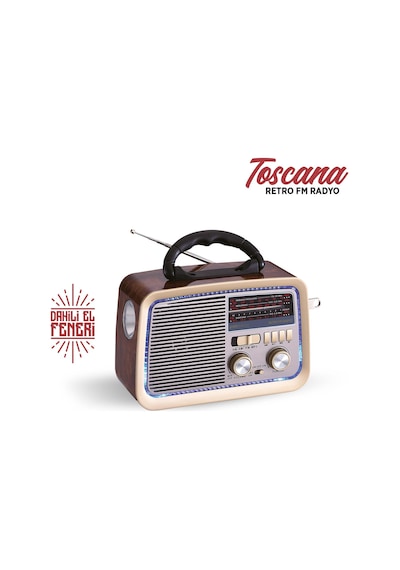 Polosmart Fs49 El Fenerli Toscana Retro Fm Radyo
