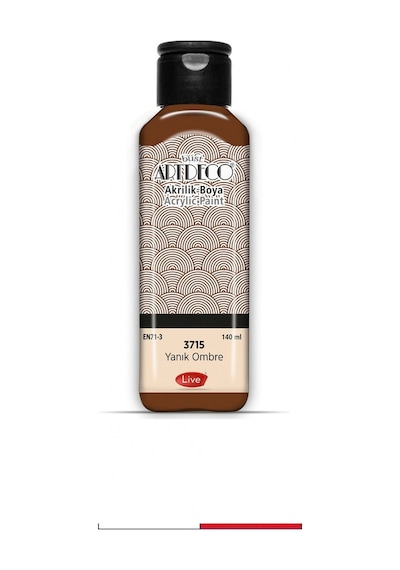 Artdeco Akrilik Boya 140 Ml Yanık Ombre 3715 Diğer