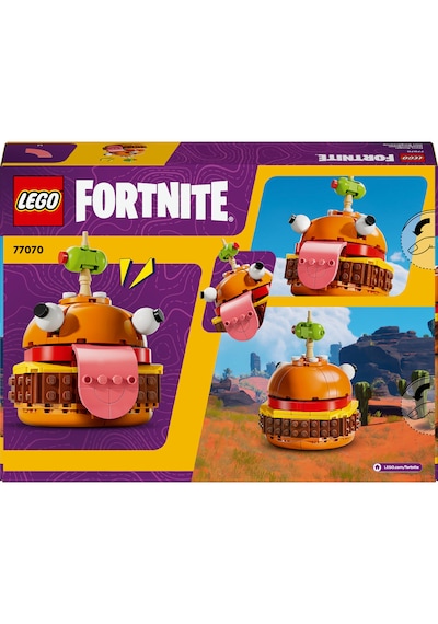 LEGO® Fortnite® Durrr Burger 77070 - 9 Yaş ve Üzeri Video Oyunu Sevenler İçin Sergilenebilir Yaratıcı Oyuncak Yapım Seti (193 Parça)