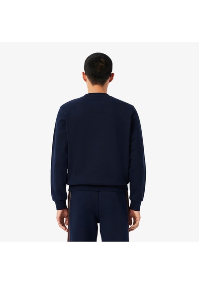 Lacoste Sh5498 Erkek Sweatshirt Lacivert