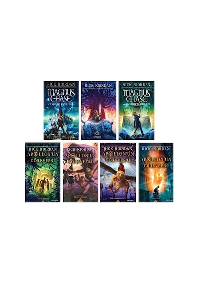 Apollonun Görevleri Magnus Chase ve Asgard Tanrıları Seti 7 Kitap