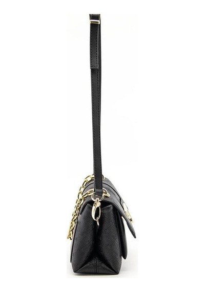 Silver Polo Sp1148 Kadın Çapraz Çanta Logolu Siyah-siyah