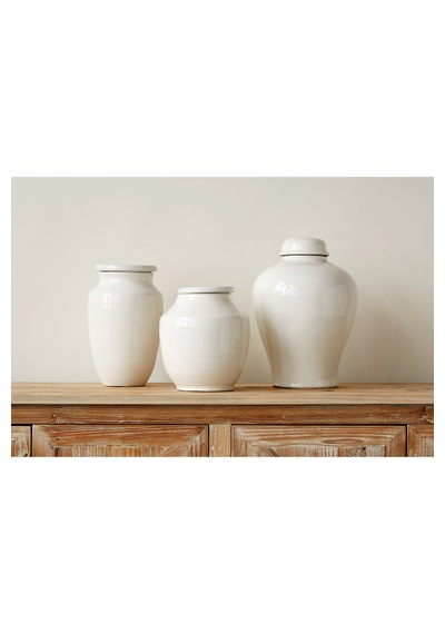Terra Cotta Dekoratif Vazo Büyük Boy Toprak Vazo Beyaz Modern Salon Sehpa Masa Üstü Ev Dekoru 38 Cm Altın - Beyaz Terra Cotta Dekoratif Vazo Büyük Boy Toprak Vazo Beyaz Modern Salon Sehpa Masa Üstü Ev Dekoru 38 Cm Altın - Beyaz