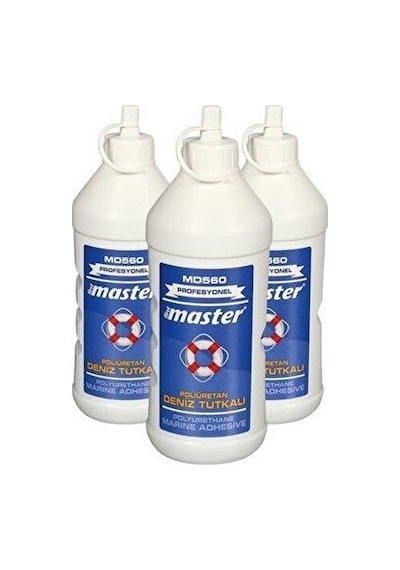 Master Poliüretan Deniz Tutkalı Sarı 500Gr