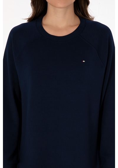 U.S. Polo Assn. Kadın Lacivert Modal Karışımlı Mini Boy Bisiklet Yaka Örme Elbise 50313438-VR033