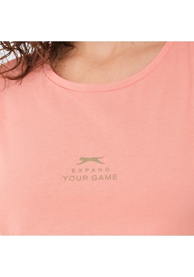 Slazenger VIRAJ Kadın  Somon Tişört