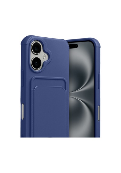 Apple İphone Uyumlu 17 Kelvin Kartvizitli Silikon - Lacivert Çok Renkli
