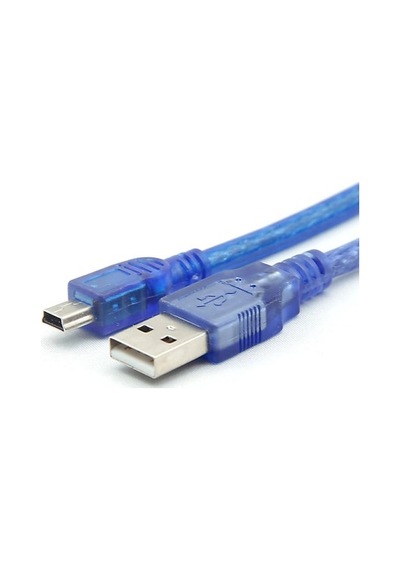 Mini Usb Kablo 30cm Usb A Mini Usb 5 Pin, Veri Ve Şarj Kablosu