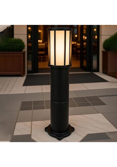 Kule Kafesli Set Üstü Bahçe Duvar Armatürü 60 Cm Suya Dayanıklı Modern Dış Mekan Aydınlatma Aplik Sku: Smgstkc0ce1e3f68