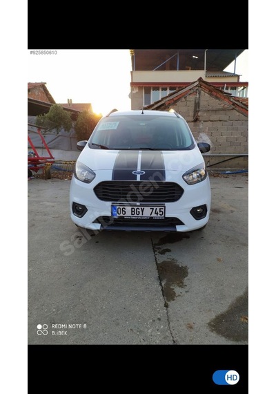 Ford Courier 2014-2017 Arası Siyah Piano Black Ön Arka Difüzör 26