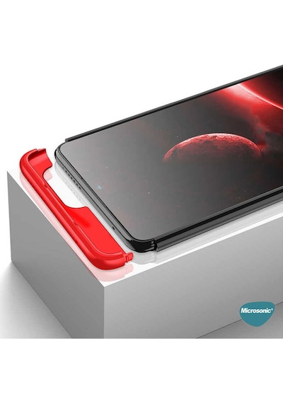 Microsonic Xiaomi Mi 11T Pro Kılıf Double Dip 360 Protective