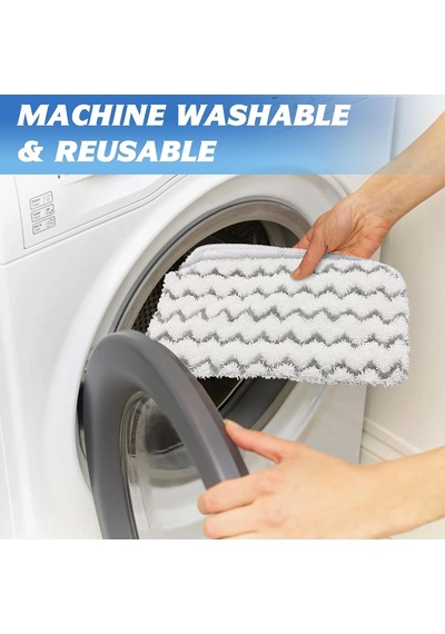 Tr Köpekbalığı Buharlı Paspas S1000, S1000a, S1000c, S1000wm Ve S1001c İçin 6 Paket Mikrofiber Buharlı Paspas Ped Genel
