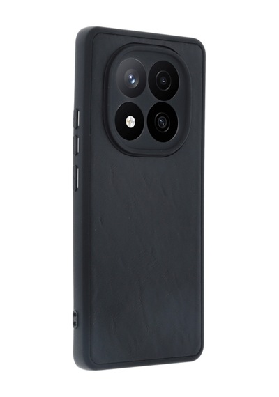 Xiaomi Redmi Note 14 Pro 5g Uyumlu Kılıf Aras Deri Kapak - Siyah