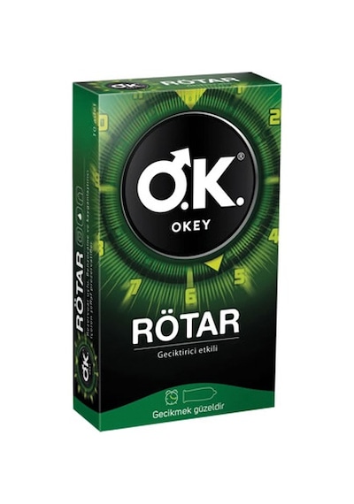 Okey Rötar Prezervatif 10'lu x 2