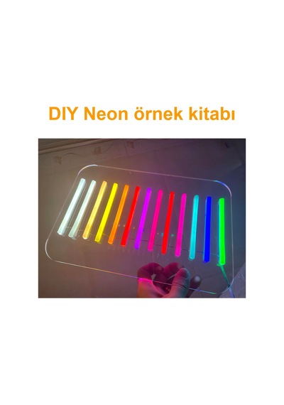 Ikinci Nesil Mavi Difüzör 5 Metre 6mm Neon Led Silikon Şerit Kapağı Led Şerit İçermez