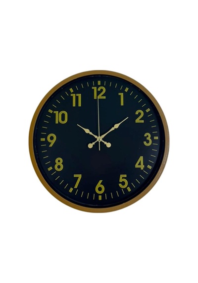 36 Cm Kahverengi Gold Rakamlı Duvar Saati Diğer 24354154
