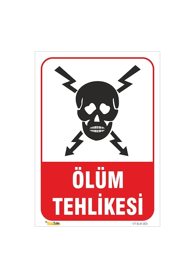 Ölüm Tehlikesi - Isg Levhası (512040602)